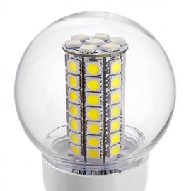 E26/E27 LED Globe Bulbs G60 63 SMD 5050 650 lm Natural White AC 220-240 V