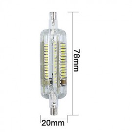 7W R7S LED Corn Lights Silica gel 104 SMD 3014 700lm Warm White / Cool White Decorative V 2pcs