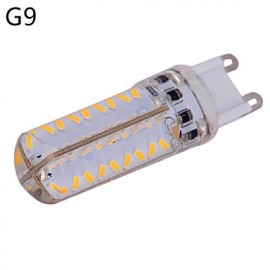 1 pcs E14 / G9 / G4 7W 72 SMD 3014 630 LM Warm White / Cool White B Dimmable Corn Bulbs AC 220-240 V