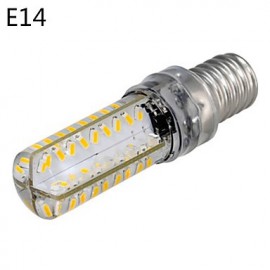 1 pcs E14 / G9 / G4 7W 72 SMD 3014 630 LM Warm White / Cool White B Dimmable Corn Bulbs AC 220-240 V