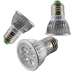 E27 4W Dimmable 4-High Power LED Spotlight Warm White /Cold White 3000/6000K 400lm (AC110-120/220-240V)