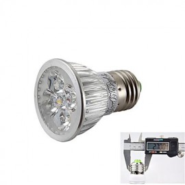 E27 4W Dimmable 4-High Power LED Spotlight Warm White /Cold White 3000/6000K 400lm (AC110-120/220-240V)