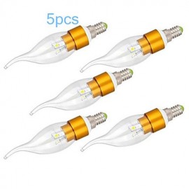 LED Filament Lamps , E14 3 W 1 SMD 250-300 LM Warm White CA AC 220-240 V