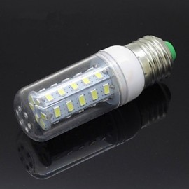 1 pcs E26/E27 10W 36SMD5730 800LM Warm White / Natural White Decorative Corn Bulbs 110V/220V