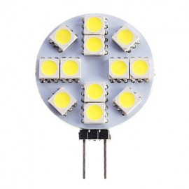 6W G4 LED Spotlight 12 SMD 5050 420 lm Cool White DC 12 V