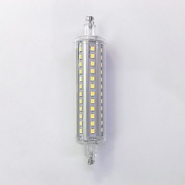 R7S 118mm 72x 2835SMD 10W Warm White / Cool White 900LM 360Beam Horizontal Plug Lights Flood Light AC85-265V