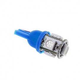 2 pcs T10 5X SMD 5050 1200LM Cool White/Red/Blue/Yellow Decorative Decoration Light DC 24/DC 12V