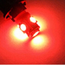 2 pcs T10 5X SMD 5050 1200LM Cool White/Red/Blue/Yellow Decorative Decoration Light DC 24/DC 12V