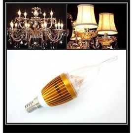 3W E14 300-350LM LED Candle Lights LED Light Bulbs(220V)