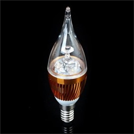 3W E14 300-350LM LED Candle Lights LED Light Bulbs(220V)