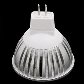 GU5.3(MR16) LED Spotlight MR16 3 High Power LED 330 lm Warm White Cool White Dimmable DC 12 AC 12 V