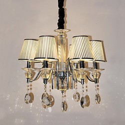 Max 60W Modern/Contemporary Crystal Electroplated Chandeliers Dining Room / Kitchen