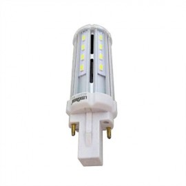 1PCS G24 8W 26SMD 5730 100LM LM Warm White / Natural White T Decorative Corn Bulbs AC 85-265