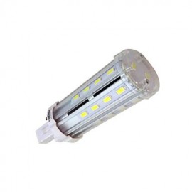 1PCS G24 8W 26SMD 5730 100LM LM Warm White / Natural White T Decorative Corn Bulbs AC 85-265