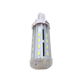 1PCS G24 8W 26SMD 5730 100LM LM Warm White / Natural White T Decorative Corn Bulbs AC 85-265