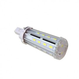 1PCS G24 8W 26SMD 5730 100LM LM Warm White / Natural White T Decorative Corn Bulbs AC 85-265