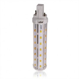 1PCS G24 15W 44SMD 5730 100LM LM Warm White / Natural White T Decorative Corn Bulbs AC 85-265