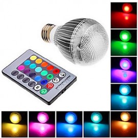 5W E14 / E26/E27 / B22 LED Smart Bulbs G60 1 SMD 5050 680 lm RGB Dimmable / Remote-Controlled / Decorative V 1 pcs