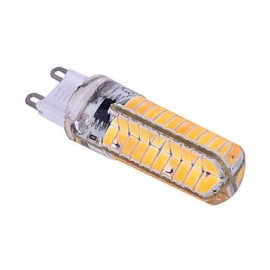 10pcs Dimmable G9 7W 80 SMD 5730 500-700 LM Warm White / Cool White LED Corn Bulbs AC 110V / AC 220V