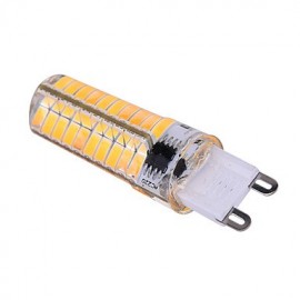 10pcs Dimmable G9 7W 80 SMD 5730 500-700 LM Warm White / Cool White LED Corn Bulbs AC 110V / AC 220V