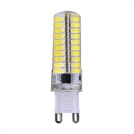 10pcs Dimmable G9 7W 80 SMD 5730 500-700 LM Warm White / Cool White LED Corn Bulbs AC 110V / AC 220V