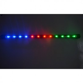 2PCS 30CM 8 SMD 5730 Aquarium Fish Tank Waterproof BlueWhite/Pink/Multi ColorLED Light Bar Submersible Down Lamp