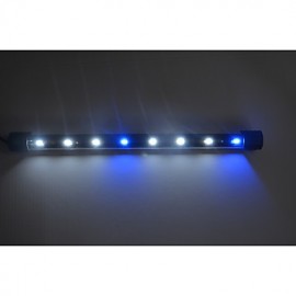 2PCS 30CM 8 SMD 5730 Aquarium Fish Tank Waterproof BlueWhite/Pink/Multi ColorLED Light Bar Submersible Down Lamp