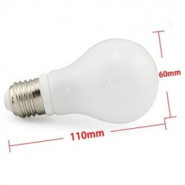 E27 LED Globe Bubble Bulbs 5W 500 Lm Warm White/Cool White/Red/Blue/ Green AC 100-240V (1 Piece)