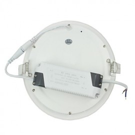 15W LED Panel Lights Recessed Retrofit 75 SMD 2835 1060 lm Warm White AC 85-265 V