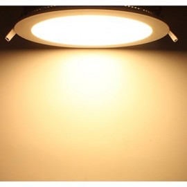 15W LED Panel Lights Recessed Retrofit 75 SMD 2835 1060 lm Warm White AC 85-265 V