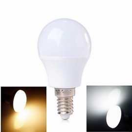 1 pcs ding yao E14 3W 6X SMD 2835 100-200LM 2700-3500/6500-7500K Warm White/Cool White Globe Bulbs AC 220-240V