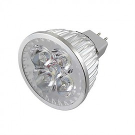 MR16 4W Dimmable 4-LED Spotlight Warm White/Cold White Light 3000/6000k 400lm (DC 12V)