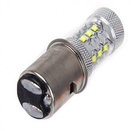 1X H6 BA20D 80W 14LED High Power LED 2800-3500/6000-6500 K Cool White The LED lamp of motorcycle Light DC 24/DC 12 V