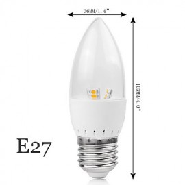 5W E14/E27/B22 LED Candle Lights Recessed Retrofit 18LED SMD 2835 350-400lm Dimmable AC 85-265V 1pcs