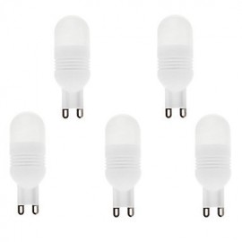 5pcs Ceramic G9 3W 260LM 3000K/6000K Warm White/Cool White Light Lamp Bulb(AC200-240V)