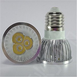 5pcs 3W GU10/GU5.3/E27/E14 350LM Warm/Cool White Color Light LED Spot Lights(85-265V)