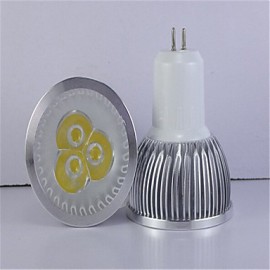 5pcs 3W GU10/GU5.3/E27/E14 350LM Warm/Cool White Color Light LED Spot Lights(85-265V)