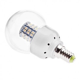 E14 LED Globe Bulbs G60 48 SMD 3528 250 lm Warm White AC 110-130 / AC 220-240 V