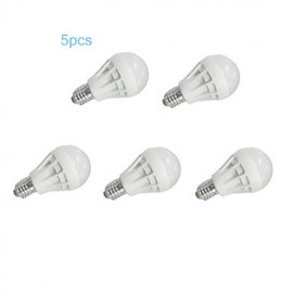 5pcs E27 5W 9xSMD5630 400LM LED Globe Bulbs