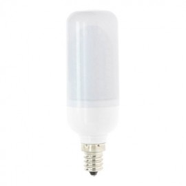 E12 6W 84x2835 SMD 500LM 6500K White Light LED Frosted Cover Corn Bulb (AC 85-265V)