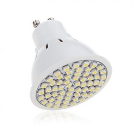 5W 2835X60SMD GU10/MR16 Warm Cool White Color Plastic Shell LED Spot Lights(AC220-240V)