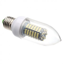 8W E26/E27 LED Candle Lights C35 138 SMD 3528 620 lm Warm White / Cool White AC 220-240 V