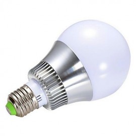 5W AC85-265V E14 / GU10 / E26/E27 / B22 LED Smart Bulbs A60(A19) 1 High Power LED 500 lm RGB Dimmable / Remote-Controlled / Decorative V 1 pcs