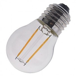 E27 Small Glass LED Filament Bulb for Indoor AC 220V - 240V Warm Bulbble (1 Piece)