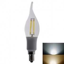 E14 3 W COB 450LM LM Warm White / Cool White LED Candle Lights AC 220-240 V