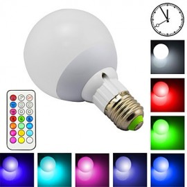 Remote Control E27 RGB 10W Big Head Light Colorful Color Lamp(AC 85-265V)