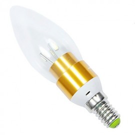 5Pcs Hot Sale Supe r Bright 7W E14 LED Tip Bubble Lamp Candle Chandelier Droplight Bulb