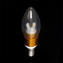 5Pcs Hot Sale Supe r Bright 7W E14 LED Tip Bubble Lamp Candle Chandelier Droplight Bulb