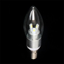 5Pcs Hot Sale Supe r Bright 7W E14 LED Tip Bubble Lamp Candle Chandelier Droplight Bulb