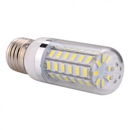 E27 12W 56x5730SMD 1200LM 2800-3200K /6000-6500K Warm White/Cool White Light LED Corn Bulb (AC 110-130V/AC 220-240V)